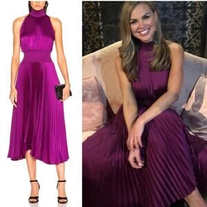 ALC Renzo Pleated Dress Wedding Guest